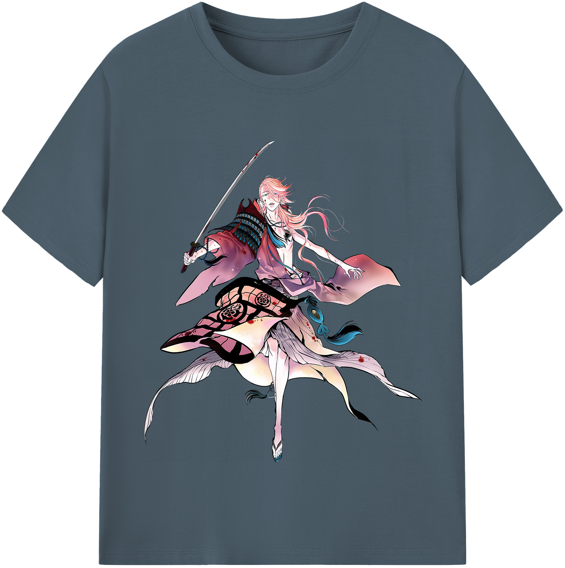 （画像用） 刀剣乱舞 Touken Ranbu 綿100％半袖Tシャツ（フロントプリント）